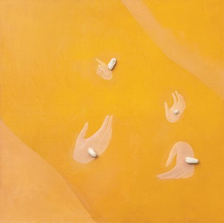 Petr Nikl (*1960) - Čtyři ručičky, 1990
