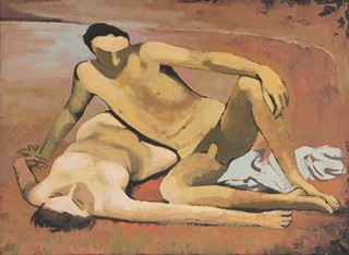Ernest Neuschul (1895–1968) - Milenci, 1962