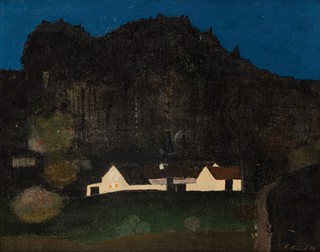 Václav Kiml (1928–2001) - Statek v krajině, 1978