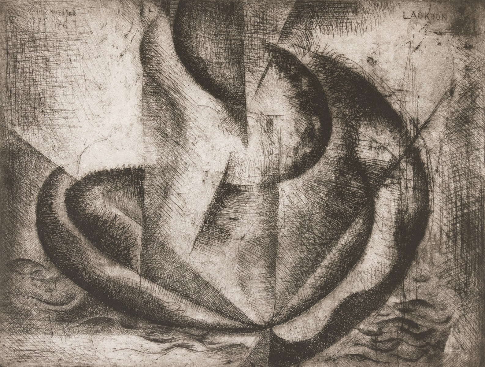 Jánuš Kubíček (1921 - 1993) - Laokoon