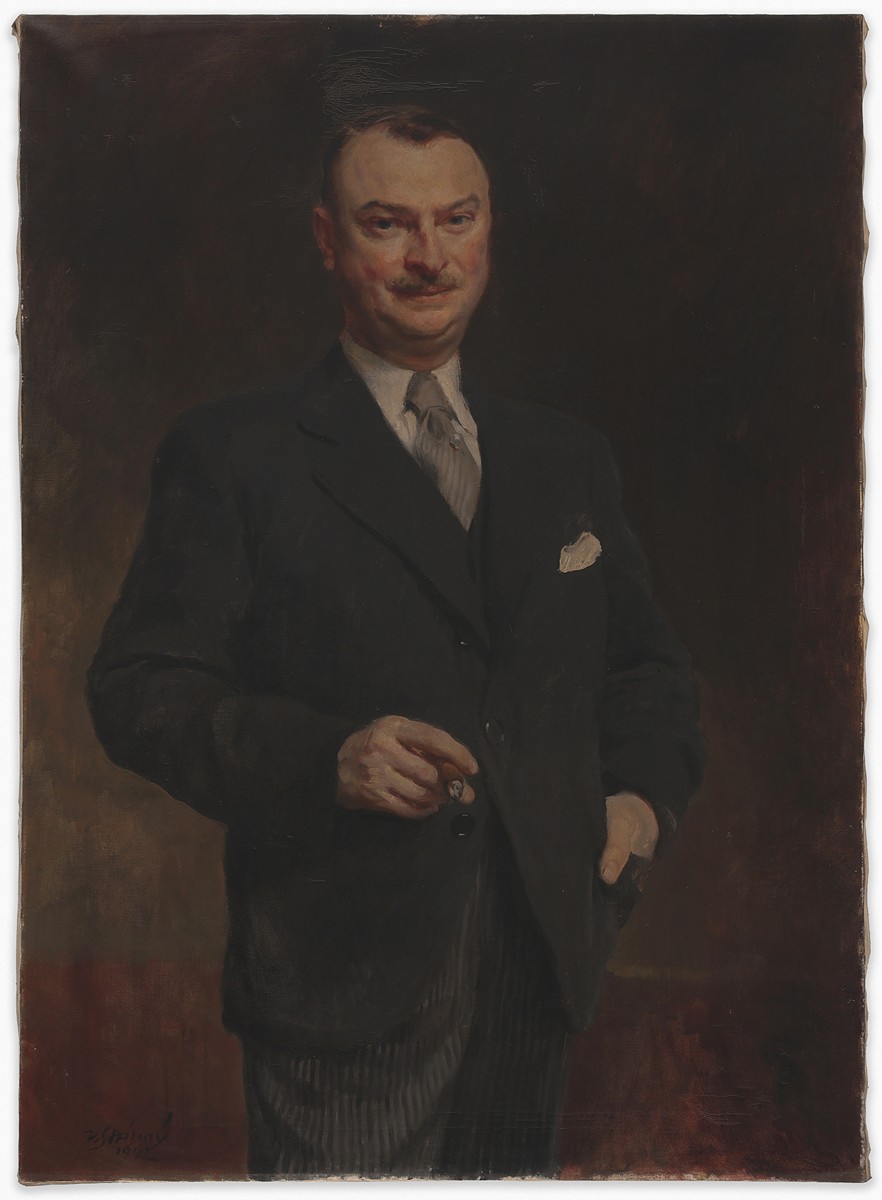 Vladimír Stříbrný - Mužský portrét