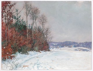 František Kaván (1866 - 1941) - Zima - soupis díla