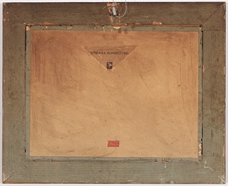 František Kaván (1866 - 1941) - Kupky sena - vystaveno v Hlinsku 1941