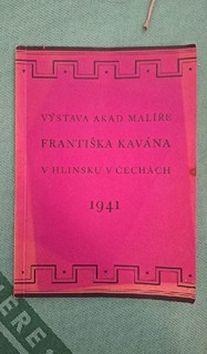 František Kaván (1866 - 1941) - Kupky sena - vystaveno v Hlinsku 1941