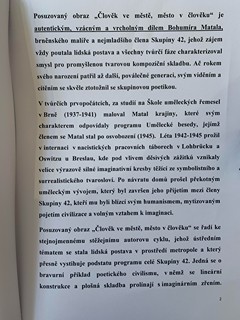 Bohumír Matal - Člověk ve městě, město v člověku