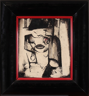 Jaroslav Kapec (1924-) - Dívka s růží