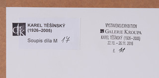 Karel Těšínský (1926 - 2005) - Kompozice