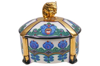Art Deco dóza Karel Solařík