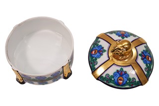 Art Deco dóza Karel Solařík