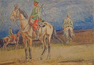 Čs. Legionáři na koních 1925