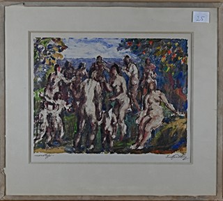 Karel Tondl (1893-1980) - Koupání