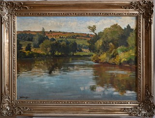Jaromír Kunc (1900-1971) - Sázava od Samopší