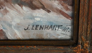 Jindřich Lenhart (1878 - 1955) - Zima