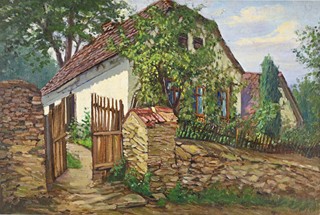 Vratislav Vosátka (1876 - 1948) - U chalupy