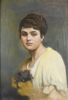 Robert Schlosser (1880-1943) - Dívka s perlami