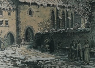 Jaroslav Panuška (1872 - 1958) - Betlémská kaple v 15.století