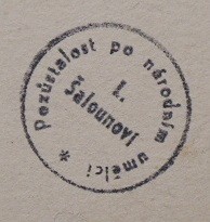 LADISLAV ŠALOUN (1870-1946) - TANEC