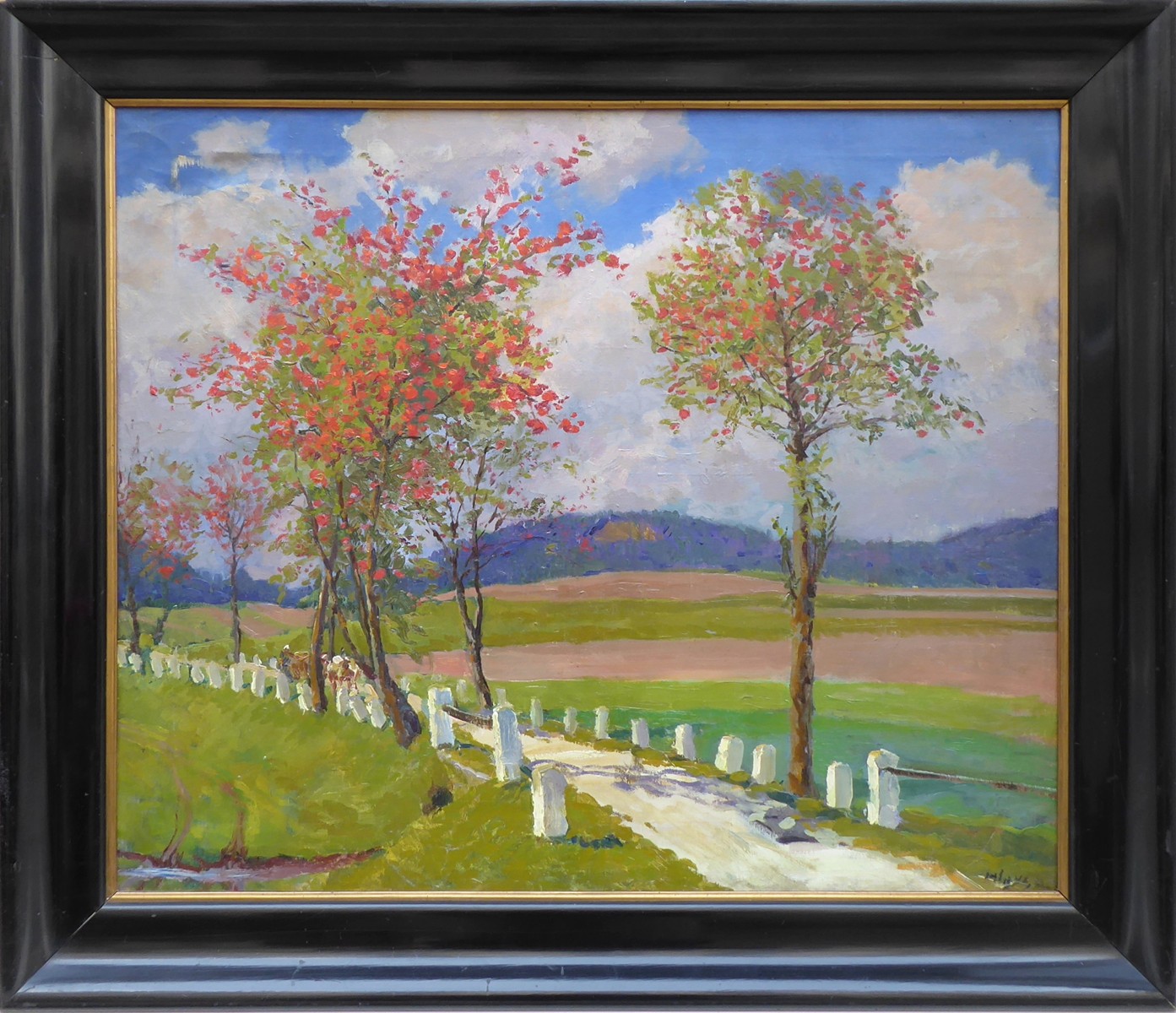 Oldřich Hlavsa (1889 - 1936) - JEŘABINY U CESTY