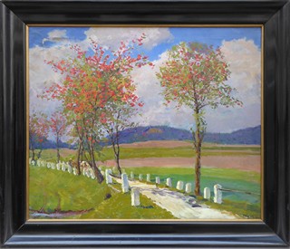 Oldřich Hlavsa (1889 - 1936) - JEŘABINY U CESTY