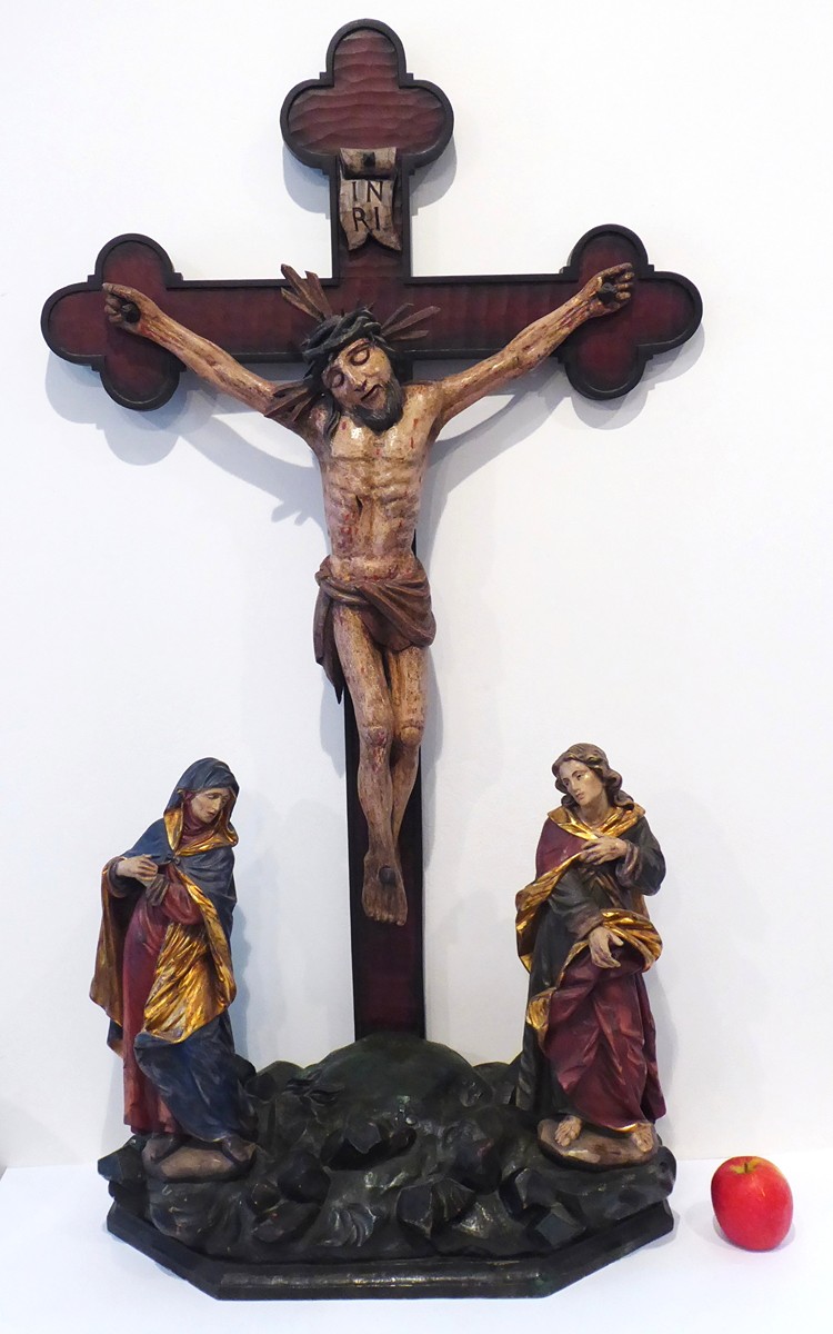 KALVÁRIE - PROSTROROVĚ VÝRAZNÁ DŘEVOŘEZBA