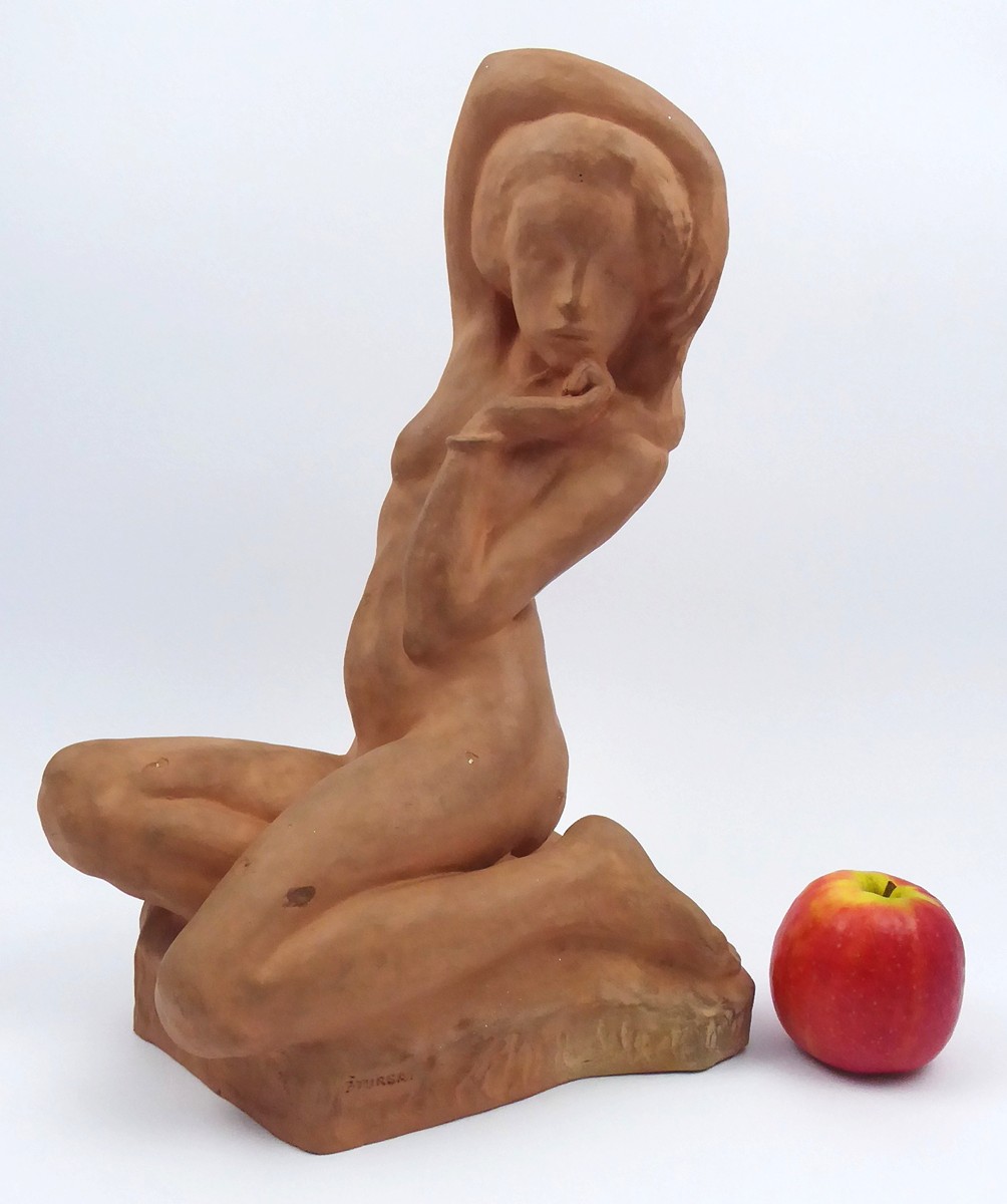 JAN ŠTURSA (1880-1925) - MELANCHOLICKÉ DĚVČE