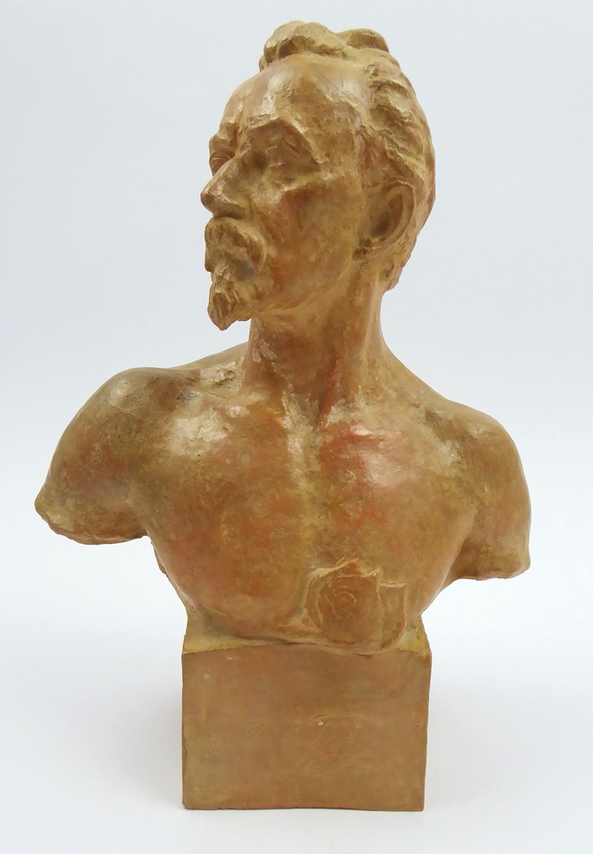 JOSEF VÁCLAV PEKÁREK (1878-1930) - BYSTA ZAKLADATELE SOKOLA MIROSLAVA TYRŠE