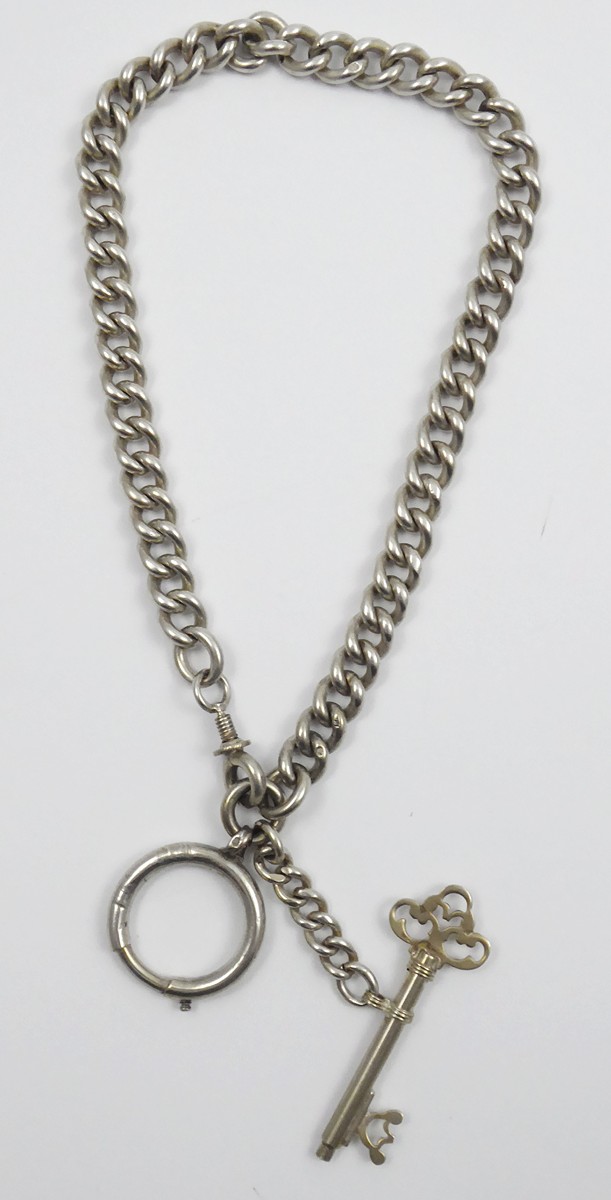 STŘÍBRNÝ ŘETĚZ S KLÍČKEM - VÍDEŇ