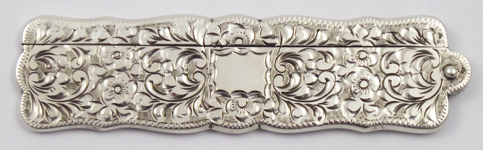 STŘÍBRNÝ GRAVÍROVANÝ SKLÁDACÍ HŘEBÍNEK