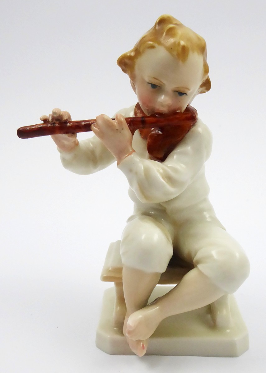 CHLAPEC HRAJÍCÍ NA FLÉTNU - KARL ENS, VOLKSTEDT