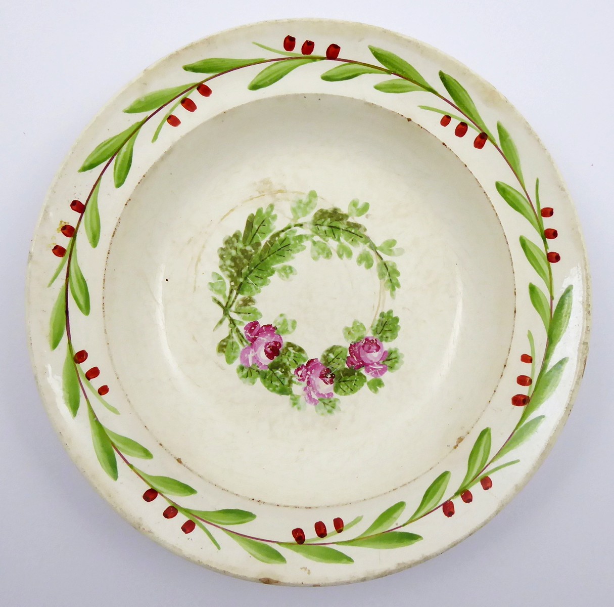 HLUBOKÝ TALÍŘ S VĚNEČKY - AUGUST NOWOTNY, ALTROHLAU