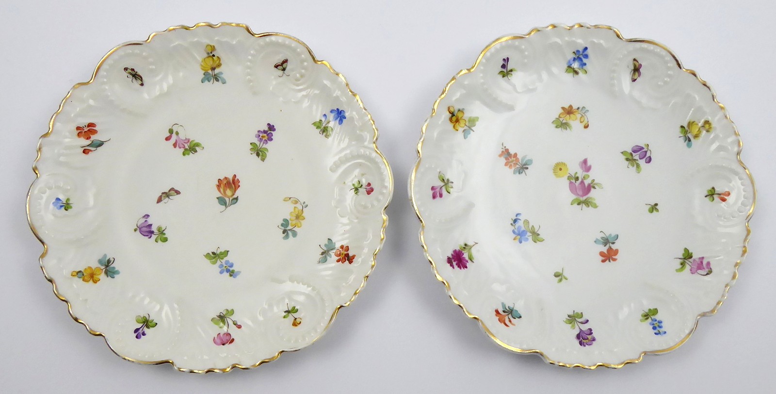 PÁROVÉ TALÍŘKY - KLÁŠTEREC, MALBA MIHÁLY LANG, BUDAPEŠŤ