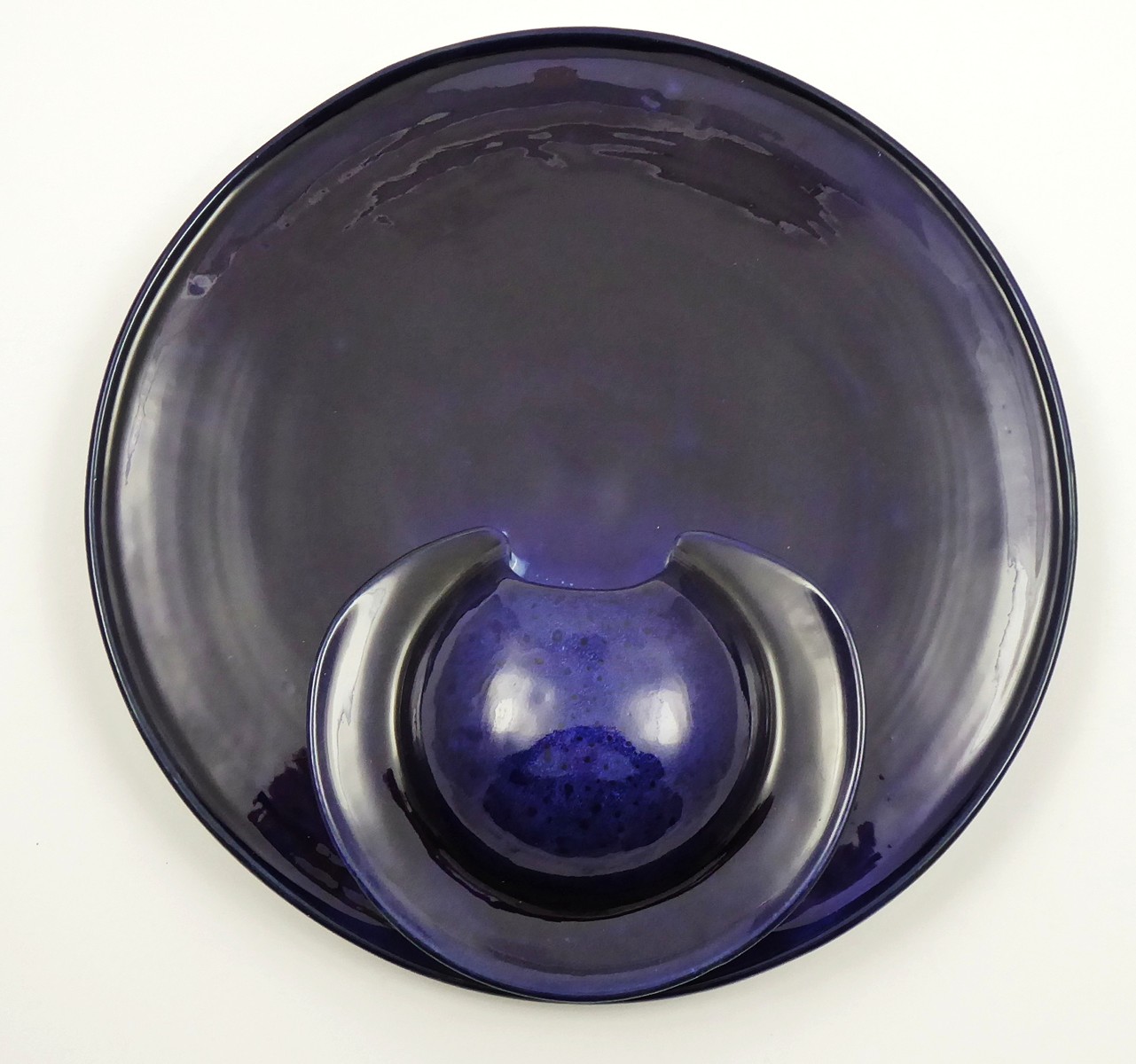 EVA JANDEJSKOVÁ (NAR. 1947) - ZÁVĚSNÁ AUTORSKÁ PLASTIKA Z UMĚLECKÉ KERAMIKY