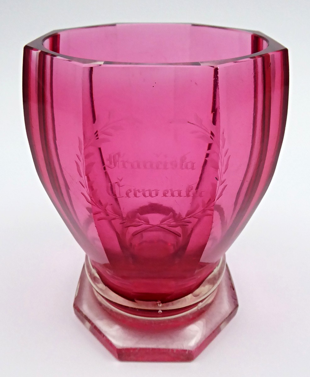 POHÁR SE JMÉNEM FRANTIŠKA ČERVENKA