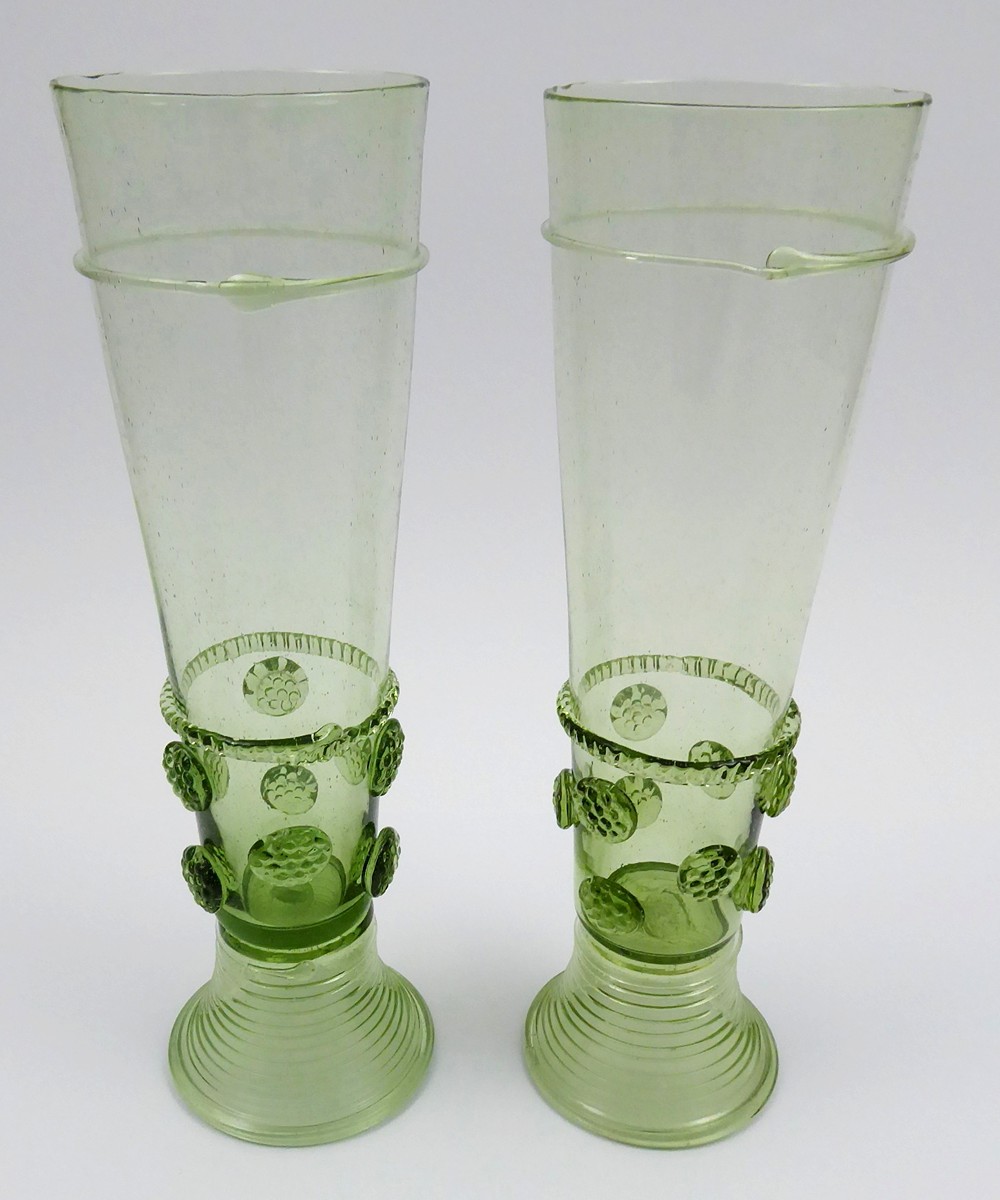 PÁROVÉ POHÁRY Z LESNÍHO SKLA