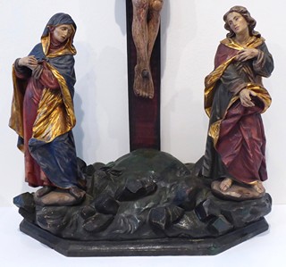 KALVÁRIE - PROSTROROVĚ VÝRAZNÁ DŘEVOŘEZBA