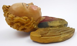 HLAVA ANDĚLA V RENESANČNÍM STYLU