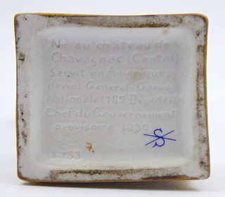 GENERÁL LA FAYETTE - SCHEIBE-ALSBACH