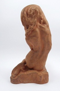 JAN ŠTURSA (1880-1925) - MELANCHOLICKÉ DĚVČE