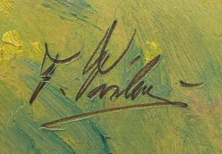 FERDINAND TÁSLER (1919-1996) - POHLED NA HRAD TROSKY