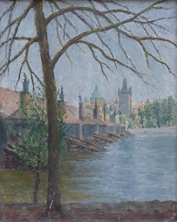 JOSEF ŠTEFAN MALEČEK (1890-1983) - KARLŮV MOST