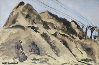 VOJTĚCH SEDLÁČEK (1892-1973) - NA HALDÁCH