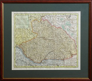 ISAAK TIRION (1705-1765) - ČECHY, MORAVA, SLEZSKO A LUŽICE