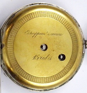 STŘÍBRNÉ KLÍČOVÉ KAPESNÍ HODINKY - ŠVÝCARSKO