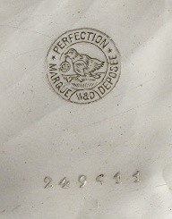 STŘÍBRNÉ KAPESNÍ HODINKY PERFEKTION - WEBER & DUBOIS