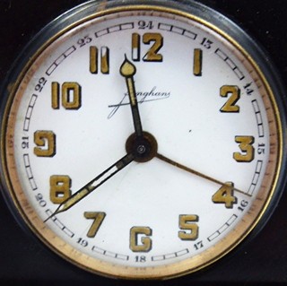 CESTOVNÍ SKLÁDACÍ HODINY S BUDÍKEM - JUNGHANS