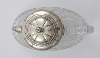 DŽBÁN Z KŘIŠŤÁLOVÉHO SKLA A STŘÍBRA - FRANZ BIBUS