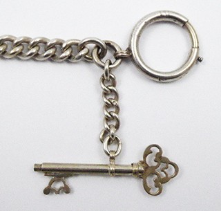 STŘÍBRNÝ ŘETĚZ S KLÍČKEM - VÍDEŇ