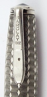 STŘÍBRNÉ LUXUSNÍ PERO - BARCLAY 1302