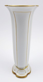 CARL REHM (NAR. 1890) - VYŠŠÍ VÁZA SE ZLACENÍM - LORENZ HUTSCHENREUTHER, SELB