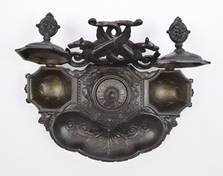 KALAMÁŘ Z UMĚLECKÉ LITINY - PHILIPP HAMERAN A E.G. ZIMMERMANN